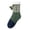Green&26#0813H, variant on Fabrcox Unisex Fuzzy House Slipper Socks, Soft Plush Color Block, Non Skid Grips Fluffy Winter Indoor Crew Socks for Sleeping at Home (Gray)