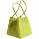 thumbnail image 1 of LHSHID Leather Handbags for Women Square Bucket Bag Stylish Satchel Handbag Tote for Travel Work, 1 of 7