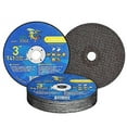 thumbnail image 4 of Eco Edge 25-Pack 3-Inch Cut-Off Wheel: Aluminum Oxide Double Reinforced Cutting Disc (3"x0.040") 3/8" Arbor For Die Grinder, 4 of 5