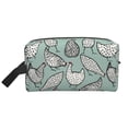 thumbnail image 2 of Uemuo Hand Drawn Chickens Pattern Portable Toiletry Bags with Handle, Waterproof travel Make up Bags for Women, Large Capacity Travel Cosmetic Bags, 2 of 9