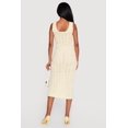 thumbnail image 3 of Women's Sleeveless Crochet Midi Dress with Bows, 3 of 3