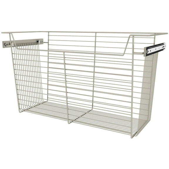 Rev-A-Shelf CBSL-301417SN-1 Classic Closet 30" X 14"D X 17"H Deep Slide Out  Wire Frame