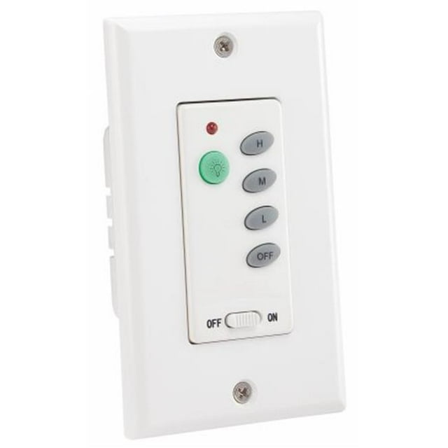 Westinghouse Lighting 7787500 300 Watt Wireless Ceiling Fan & Light Wall Control