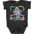 thumbnail image 3 of Inktastic Sanibel Island Florida Cute Swimming Manatee Boys or Girls Baby Bodysuit, 3 of 5