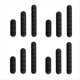 thumbnail image 1 of Clip de Sujeción para Cables Organizador de Cables Abrazadera para Cables de Carga USB Clip de Fijación para Cables de Alimentación, 1 of 5