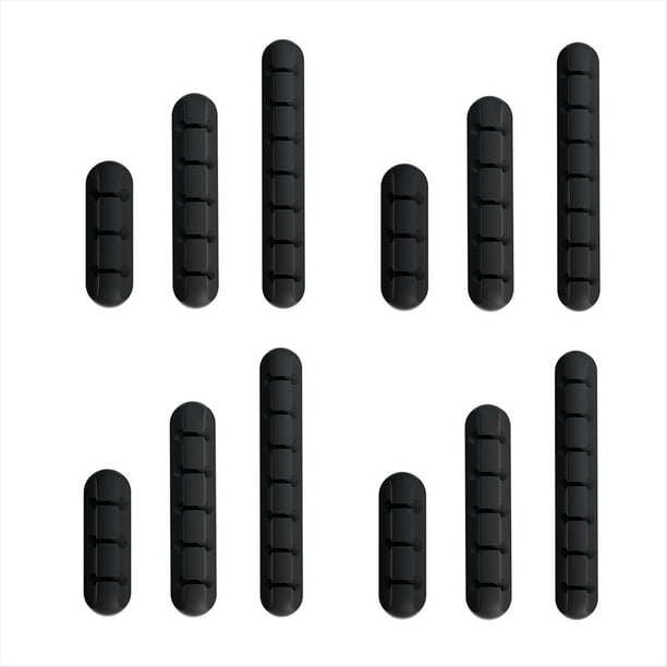 Clip de Sujeción para Cables Organizador de Cables Abrazadera para Cables de Carga USB Clip de Fijación para Cables de Alimentación