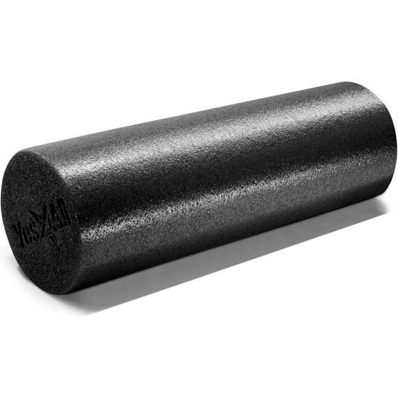 Yes4All 18inch Exercise Foam Roller PE Black