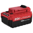 thumbnail image 1 of Batería PORTER-CABLE de litio de 20 V como máx.*, 4 amperios por hora (PCC685L), 1 of 2