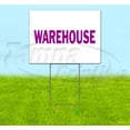 thumbnail image 1 of Warehouse (18" x 24") Yard Sign, Includes Metal Step Stake, 1 of 6