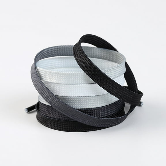 2 Pairs Flat Shoe Laces : Rainbow Printed Shoelaces for Sneakers for Fun, Cool Design   - 47 inch / 120CM