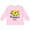 AD-Pink, variant on Inktastic Hawaii Girl Hibiscus Flowers Girls Long Sleeve Toddler T-Shirt