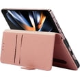 thumbnail image 3 of Compatible with Samsung Galaxy Z Fold 4 Wallet Case,Galaxy Z Fold 4 Case with S Pen Holder,Z Fold 4 5G Case with Card Slots Holder,Genuine Leather Flip Cover Case for Galaxy Z Fold4 (Rosegold), 3 of 14