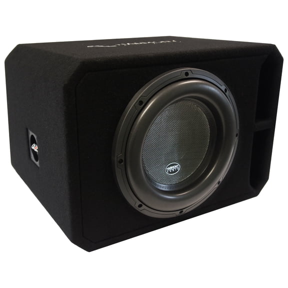 Harmony HA-ML1X12D2 12" Dual 2-OHM Subwoofer Vented Enclosure Box Subpackage