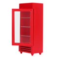 thumbnail image 4 of Réfrigérateur Vertical pour Maison de Poupée, Simulation Stimulante Solide Durable Réfrigérateur pour Maison de Poupée pour Décoration Rouge, 4 of 8
