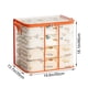 thumbnail image 3 of Bolsa transparente de PVC | Gran Capacidad 40–330L | Organizador resistente al polvo, resistente a la humedad y resistente para colchas, chaquetas de plumas, jerséis, juguetes | Cierre de, 3 of 4