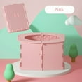 thumbnail image 4 of DAMAI 1pc Portable Folding Toilet,Travel Potty Training Seat Foldable Design,2025 New Portable Potty Seat for Car, Camping, Outdoor and Indoor Use,Easy to Assemble Carry (Pink), 4 of 4