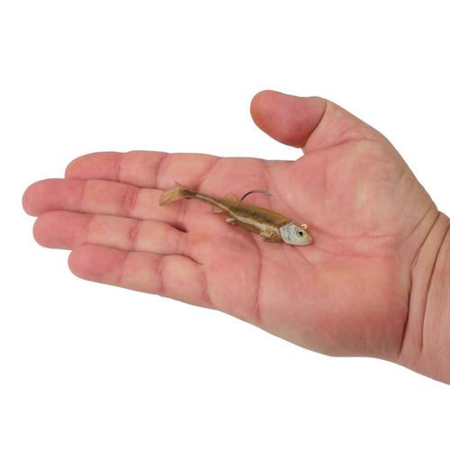 (2 pack) Berkley PowerBait® Minnotator, 3 in, Golden Shiner