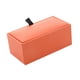 thumbnail image 3 of Estuche de exhibición de joyas, caja de regalo para gemelos, pequeño, creativo, con tapa abatible oscura, giratorio Naranja, 3 of 9