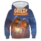 thumbnail image 4 of Nueva ropa para niños, sudadera con capucha con estampado de dibujos animados de Grizzy y los Lemmings, sudaderas con capucha de otoño para niños y niñas, jersey de manga larga, tops casuales con capu, 4 of 5