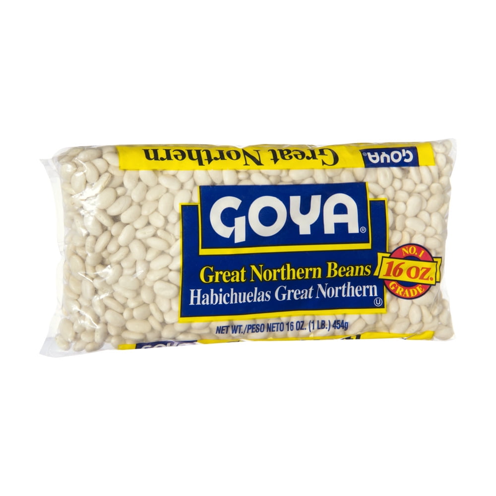 (2 pack) Goya Great Northern Beans, Dry - 16 oz. (1 lb.)