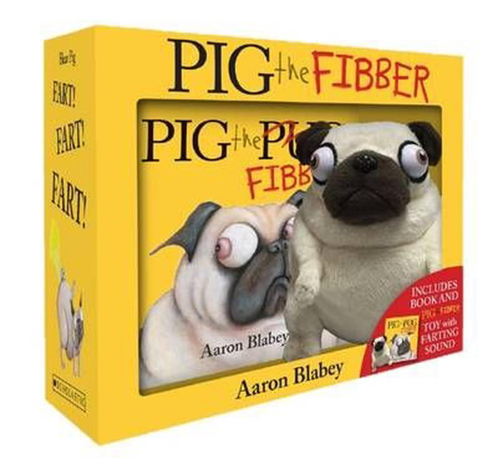 pig the pug plush set