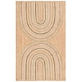 thumbnail image 2 of Safavieh Natural Fiber Franklin Geometric Area Rug, Natural/Green, 5' x 8', 2 of 11
