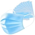 thumbnail image 1 of Mascarilla Cubreboca Cubre Boca 50 Piezas Con Elastico Desechables de Protección Tricapa, Azul, Mascarilla Higiénica con Ajustador Nasal, Tapabocas para Todo Tipo de uso, 1 of 5