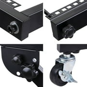 9U DJ Mixer Stand Rack Mount Stage Cart Music Equipment Studio Party Show