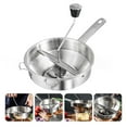 thumbnail image 3 of PENGXIANG 1pc Stainless Steel Blender Manual Potato Presser Potato Ricer for Home (Silver), 3 of 6