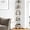 White, variant on 5 Tier Corner Shelf Stand,Industrial 65" Corner Shelves Display Shelf for Living Room Decor,Wall Corner Bookshelf Multi Unit Organizer,Tall Shelf Plant Stand for Bedroom,Bathroom,Small Space