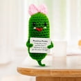 thumbnail image 4 of Mini papa linda con tarjeta positiva, regalos de cumpleaños para un amigo (pepino con pajarita), 4 of 5