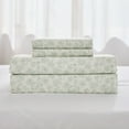 thumbnail image 1 of Gogreen 4PC Deep Pocket Full Sheet Set Fit 14", Breathable Microfiber Soft Full Size Sheet Set, Hotel Style Bed Sheet Set, Gift for Women, Men - Flower Sketch, 1 of 23