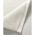 thumbnail image 3 of TOWN & COUNTRY LUXE Tretta Contemporary Diamonds Area Rug with Plush High-Low Texture, Ivory, 7'10"x10'2", 3 of 9