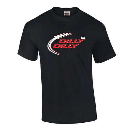- Football Outline Special Edition Dilly Dilly Funny Beer Drinking T-shirt