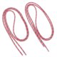 thumbnail image 1 of 2 cordones planos de repuesto para deportes al aire libre, jacquard de alta densidad, redondos, para zapatillas deportivas (rosa y verde), 1 of 6