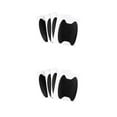 thumbnail image 4 of Transemion Car Door Handle Sticker Fiber Film Anti-scratch Universal Auto Handle Cover Black 2Set, 4 of 6