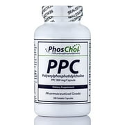 Angle View: PPC PolyenylPhosphatidylCholine 900 mg - 100 Capsules by Nutrasal