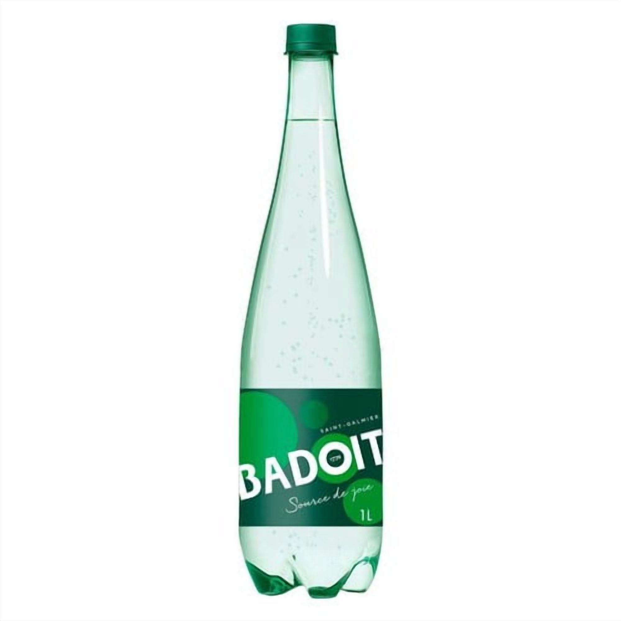 Badoit Sparkling Mineral Water 6 x 1L, British Import (Pack of 2)
