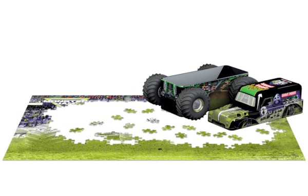 Grave Digger Shaped Tin 550 PC Puzzle