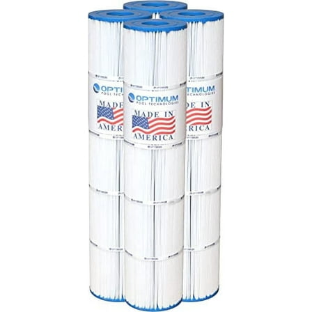 Pool Filter 4-Pack, Replaces Jandy CL580 R0357900, Unicel C-7482, Filbur FC-0820, & Pleatco PJAN145 Filter Cartridges - Made in USA