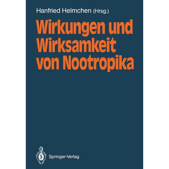 Wirkungen Und Wirksamkeit Von Nootropika, (Paperback)