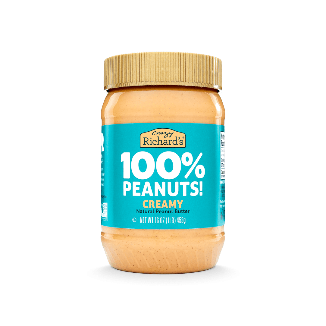 Crazy Richard's All-Natural Creamy Peanut Butter, 16 oz