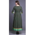 thumbnail image 3 of Bimba Robe Anarkali Imprimée pour Femmes Kurti Évasée Longue Style Chic Kurta Ethnique, 3 of 6