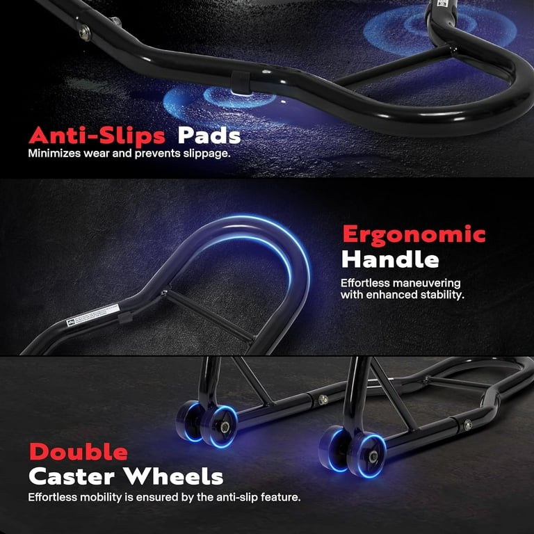 SPECSTAR Heavy Duty Motorcycle Front Rear Wheels Lift