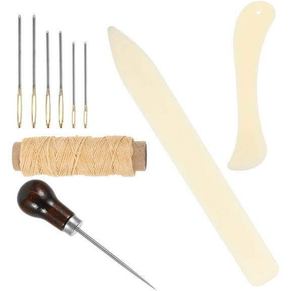 Milisten leathercraft accessories sewing supply assorted color 1 Set