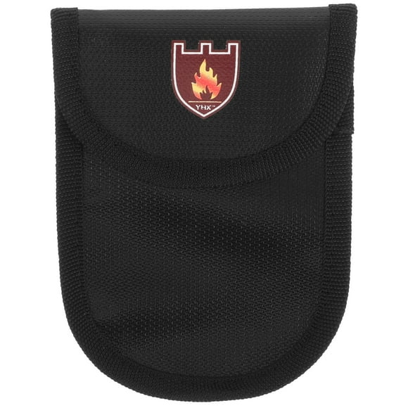 Fireproof Credit Card Bag Water Prevent Key Bag for Home Office with RFID