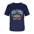 thumbnail image 4 of Tops para hombre, blusas y camisas de manga corta con cuello redondo para hombre, camisetas casuales con estampado de moda para hombre, blusa de manga corta, blusa de poliéster para hombre., 4 of 5