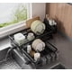 thumbnail image 4 of HAWOO Escurridor de Trastes Acero Inoxidable, Expandible Escurridor de Platos con Sistema de Drenaje Autom&aacute;tico, Estantes Fregadero de Cocina para Vasos Sostiene Utensilios Tablas de Picar, 4 of 9