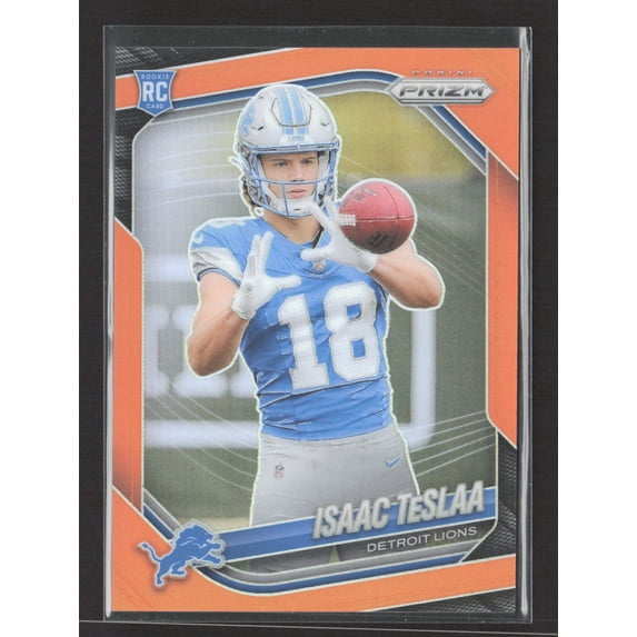 2025 Panini Prizm Isaac TeSlaa #316 Orange RC