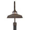 thumbnail image 3 of 1191DZ-Hinkley Lighting-Troyer - 12W 1 LED Outdoor Medium Post Mount Lantern-22.25 Inch Tall and 14 Inch Wide-Aged Zinc Finish, 3 of 7